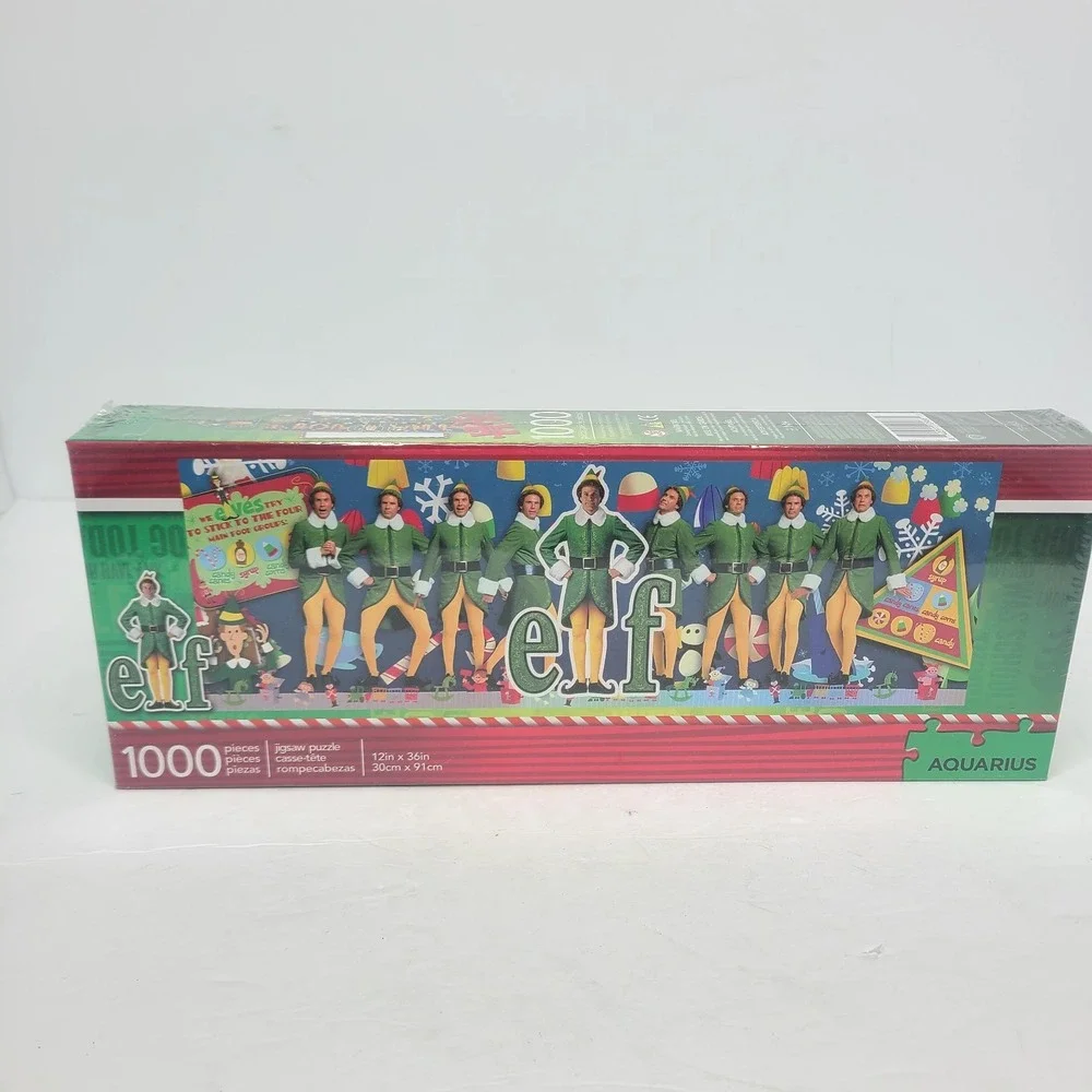 AQUARIUS Elf Puzzle Slim 1000 Piece Jigsaw Puzzle Christmas‎